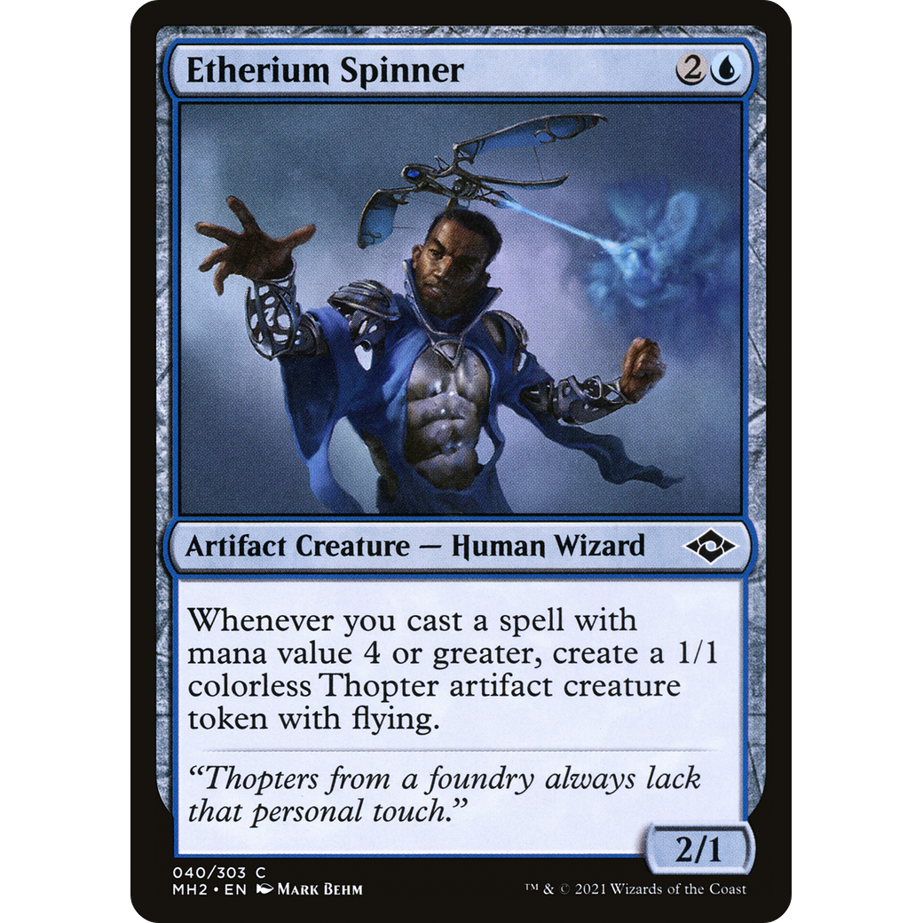 Etherium Spinner (MH2-040) - Modern Horizons 2 Foil