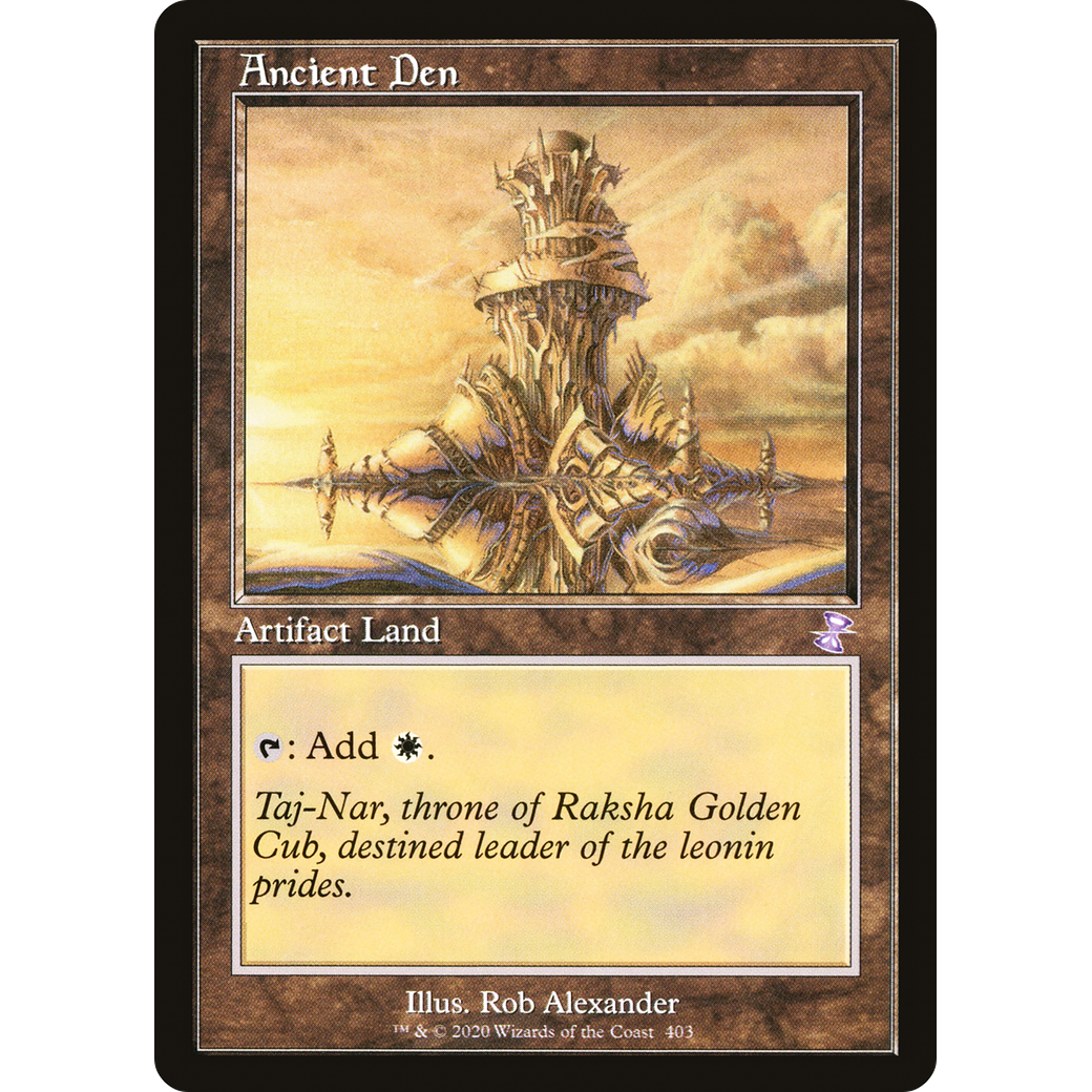 Ancient Den (TSR-403) - Time Spiral Remastered Foil