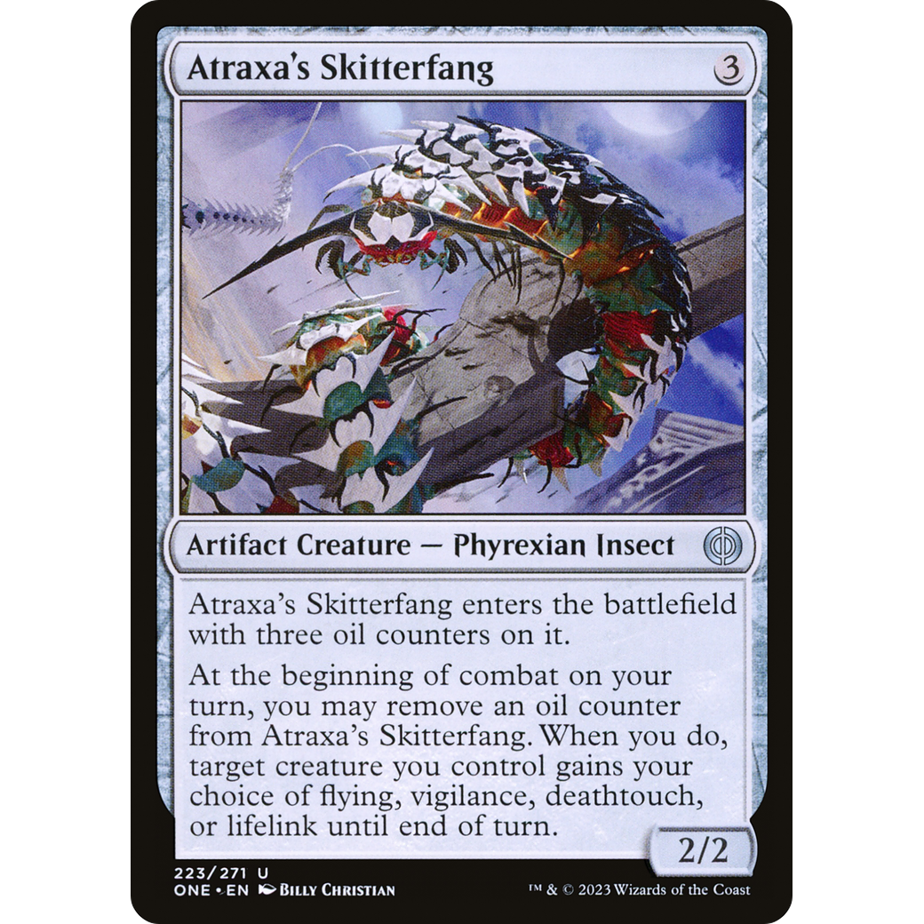Atraxa's Skitterfang (ONE-223) - Phyrexia: All Will Be One Foil