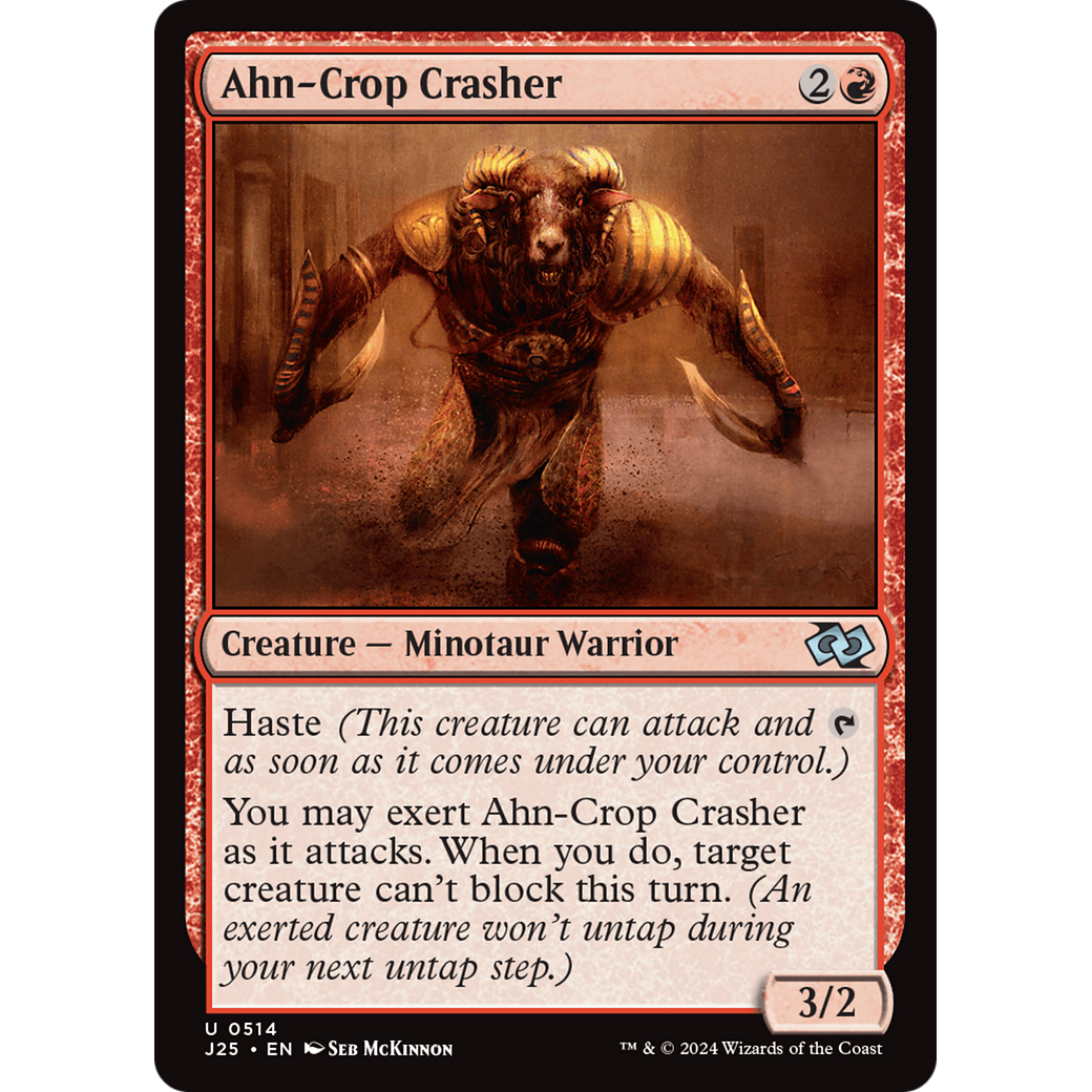 Ahn-Crop Crasher (J25-514) - Foundations Jumpstart