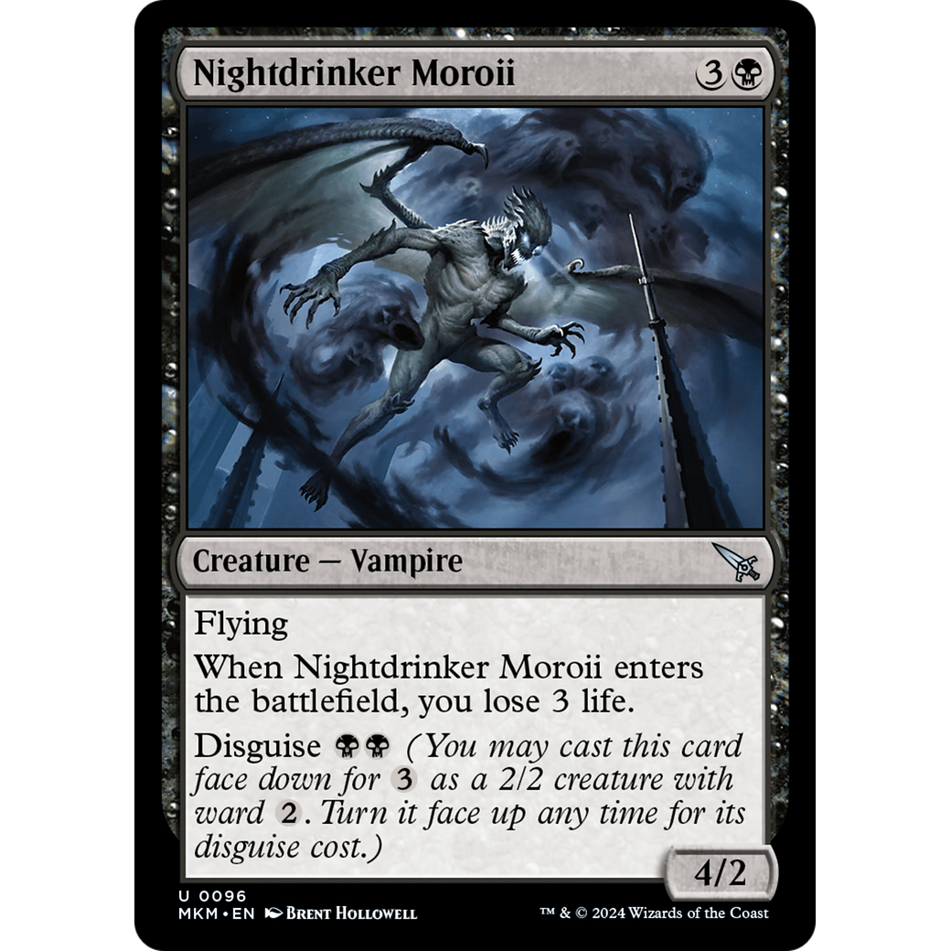 Nightdrinker Moroii (MKM-096) - Murders at Karlov Manor Foil