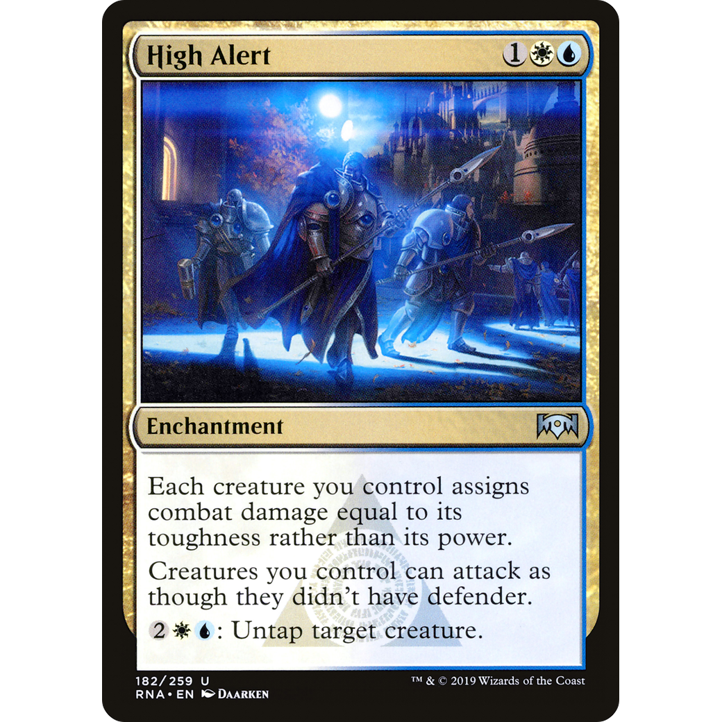 High Alert (RNA-182) - Ravnica Allegiance Foil