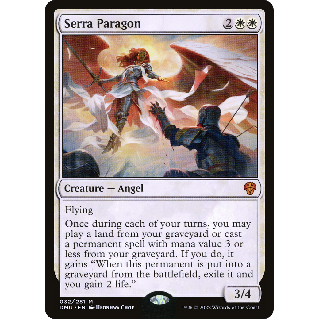 Serra Paragon (DMU-032) - Dominaria United Foil