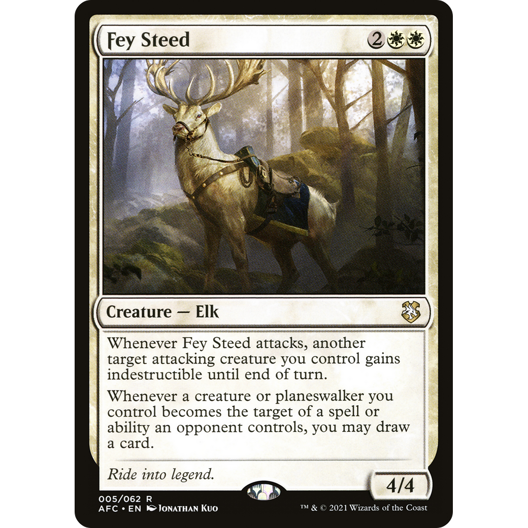 Fey Steed (AFC-005) - Forgotten Realms Commander