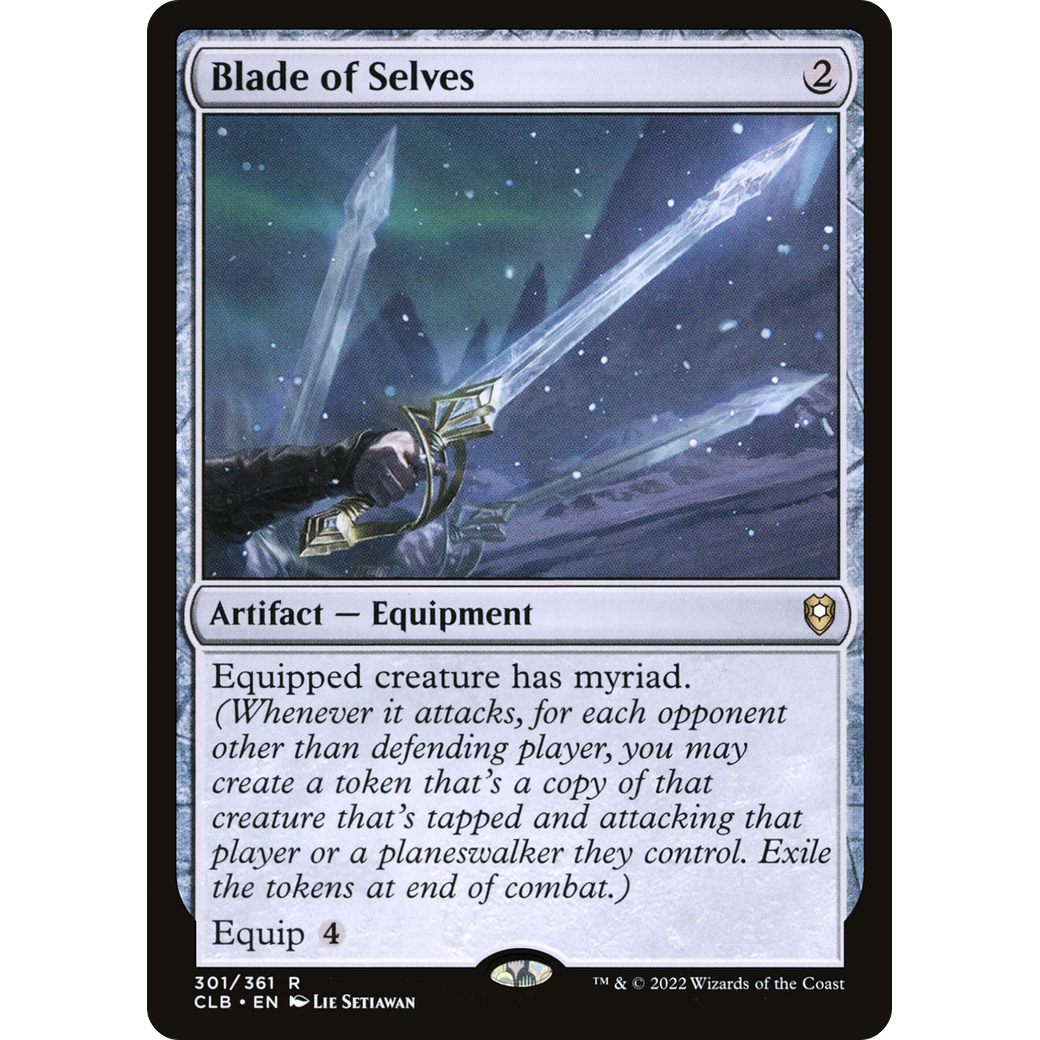 Blade of Selves (CLB-301) - Commander Legends: Battle for Baldur's Gate