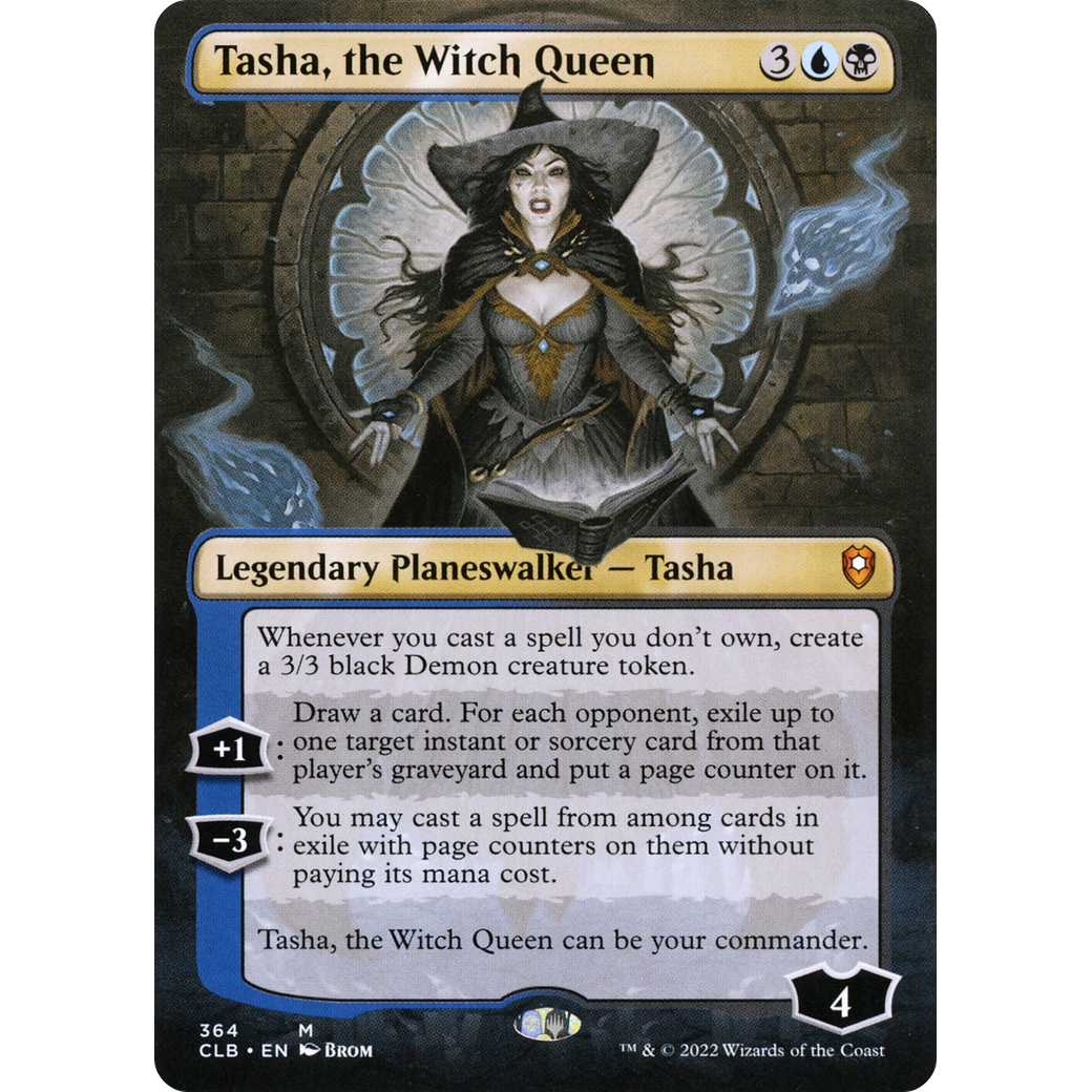 Tasha, the Witch Queen (CLB-364) - Commander Legends: Battle for Baldur's Gate (Borderless) Foil