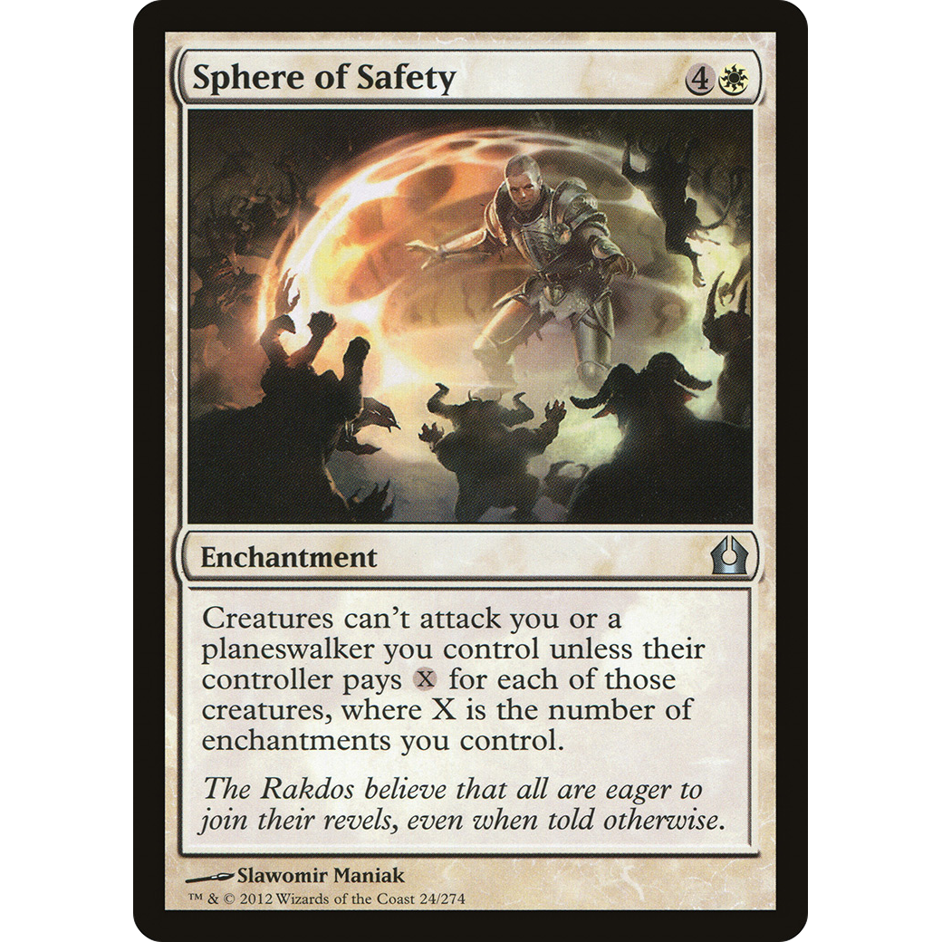 Sphere of Safety (RTR-024) - Return to Ravnica