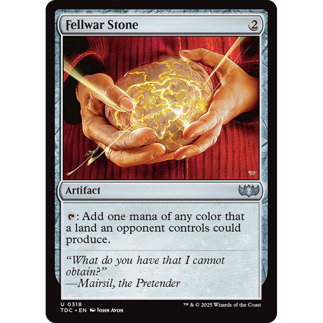 Fellwar Stone (TDC-318) - Commander: Tarkir: Dragonstorm