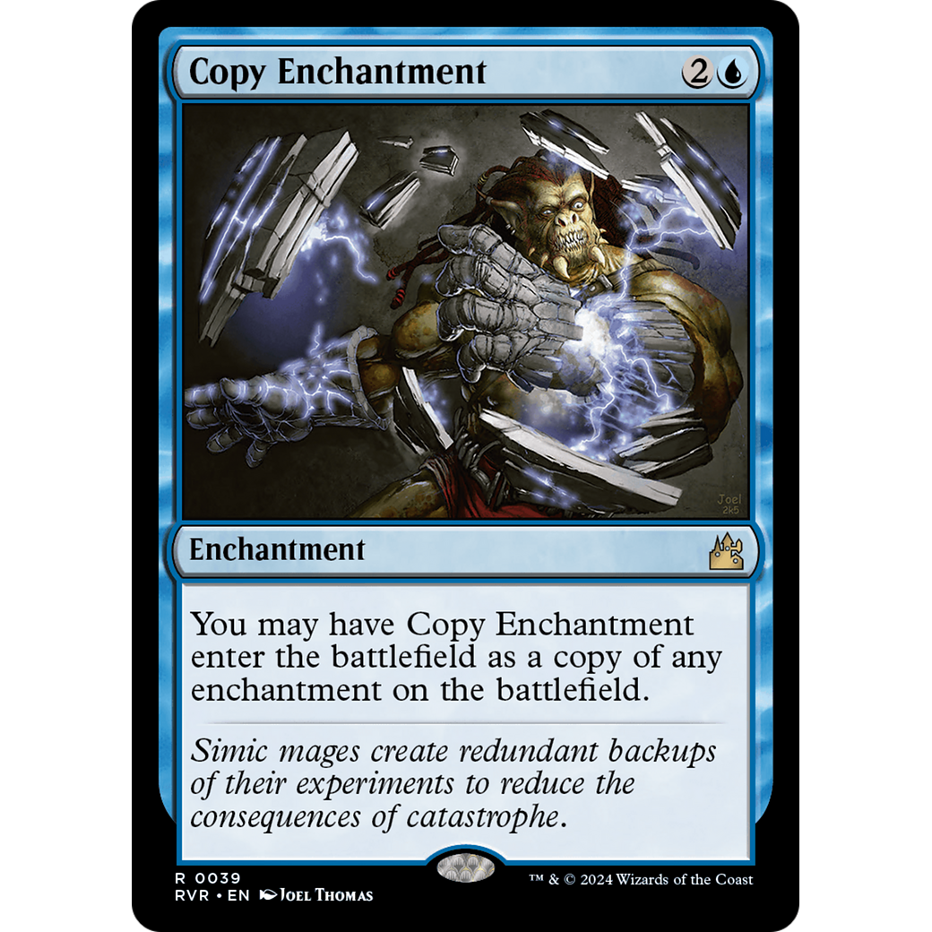 Copy Enchantment (RVR-039) - Ravnica Remastered