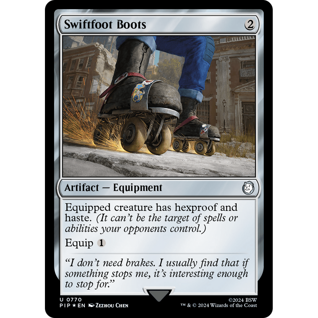 Swiftfoot Boots (PIP-770) - Fallout Foil