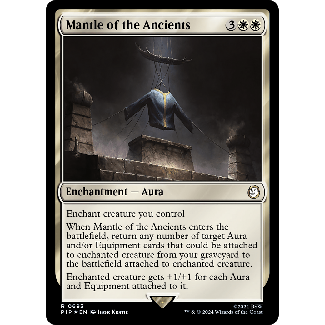 Mantle of the Ancients (PIP-693) - Fallout Foil
