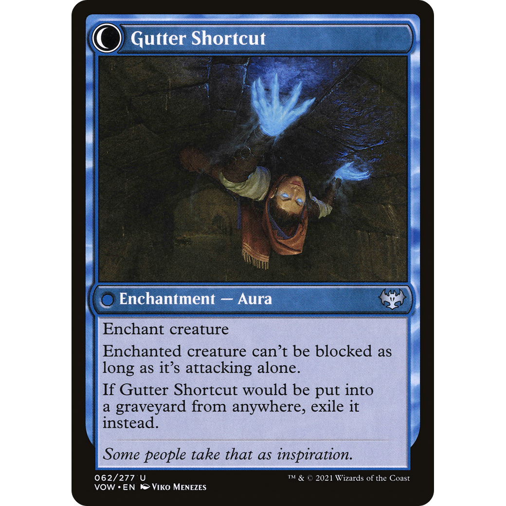 Gutter Skulker (VOW-062) - Innistrad: Crimson Vow: (Double Faced Transform)