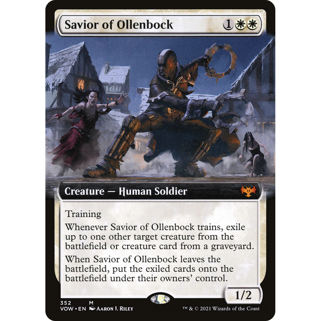 Savior of Ollenbock (Extended Art) (VOW-352) - Innistrad: Crimson Vow: (Extended Art) Foil