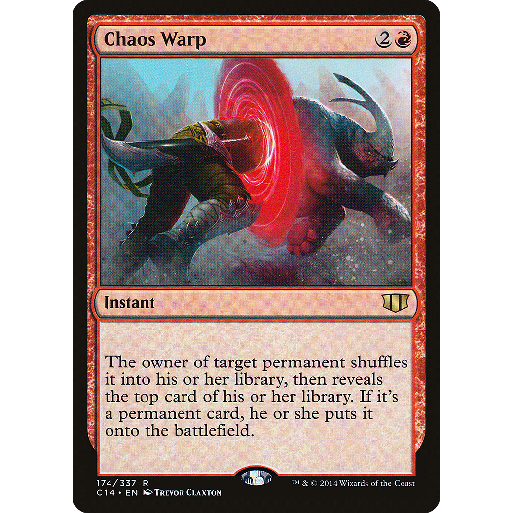 Chaos Warp (C14-174) - Commander 2014