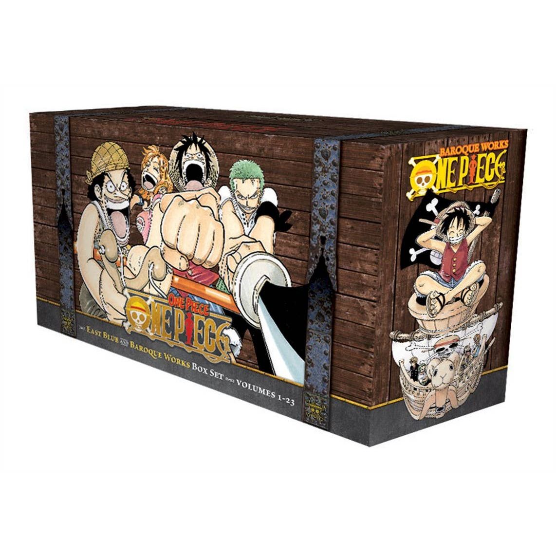 One Piece Box Set 1: East Blue and Baroque Works by Eiichiro Oda