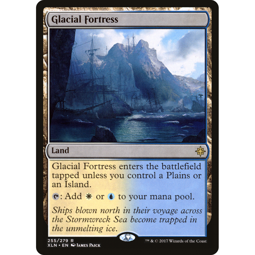 Glacial Fortress (XLN-255) - Ixalan Foil