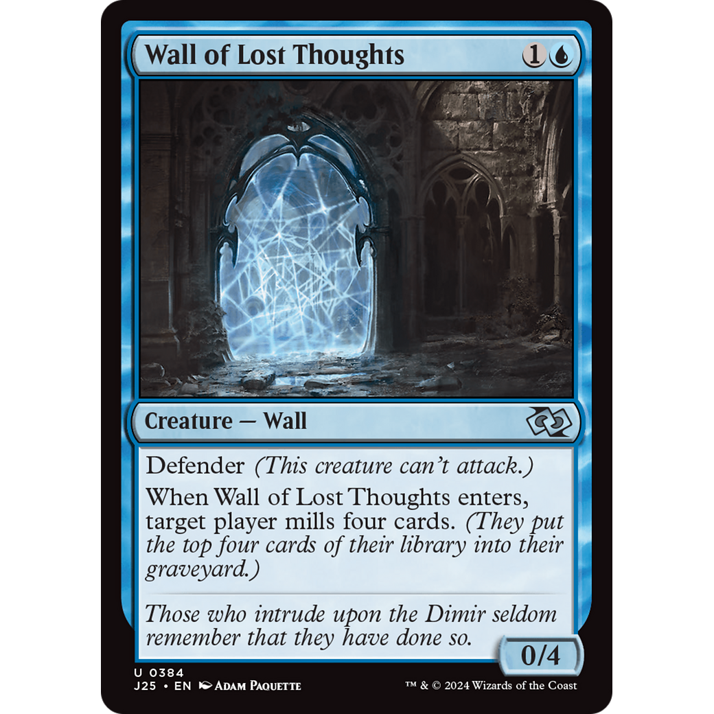 Wall of Lost Thoughts (J25-384) - Foundations Jumpstart