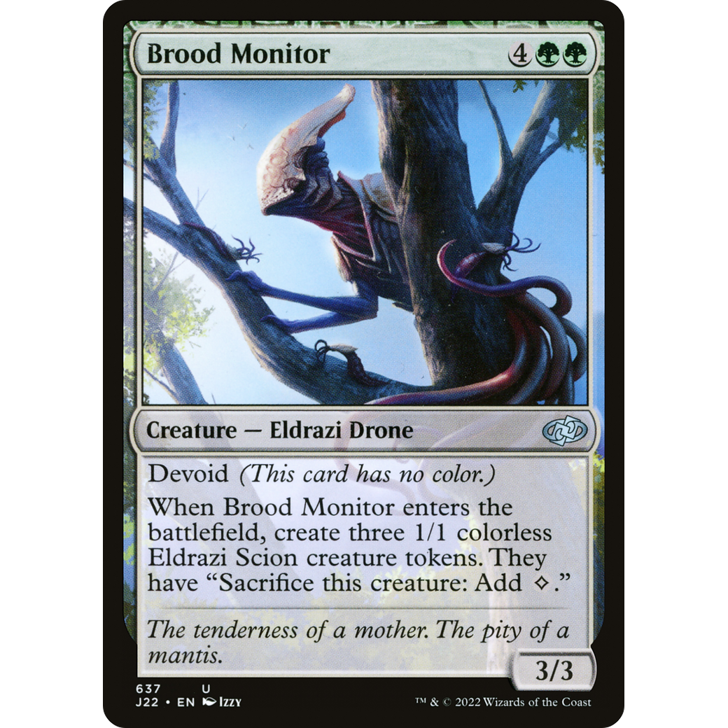 Brood Monitor (J22-637) - Jumpstart 2022: (devoid)