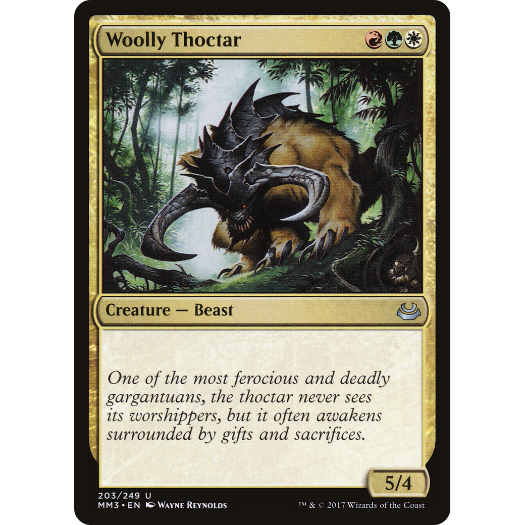 Woolly Thoctar (MM3-203) - Modern Masters 2017