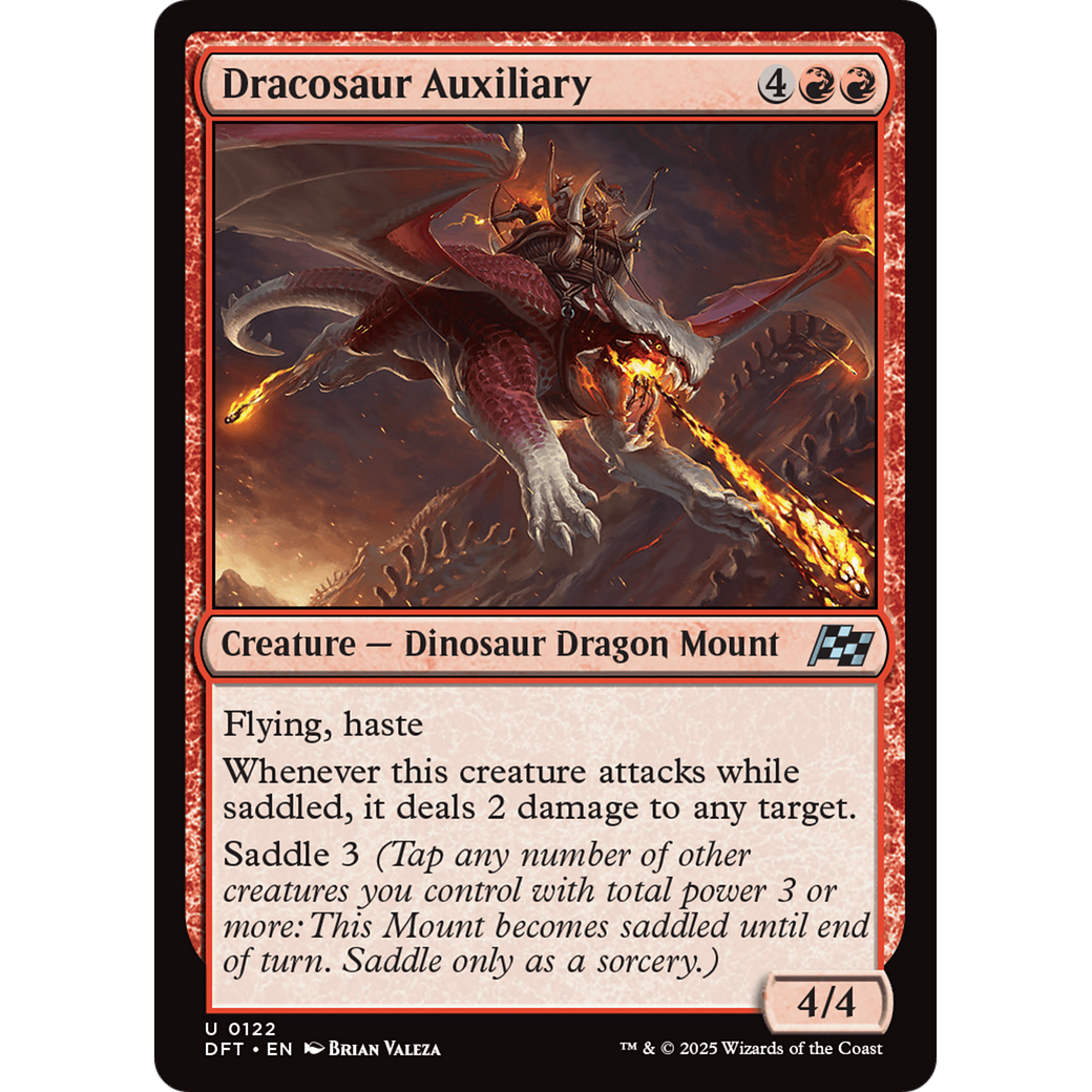 Dracosaur Auxiliary (DFT-122) - Aetherdrift Foil