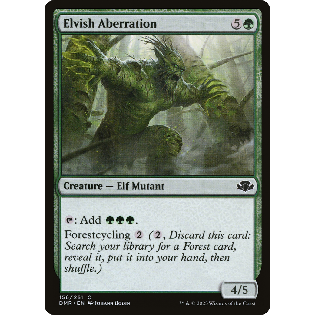 Elvish Aberration (DMR-156) - Dominaria Remastered