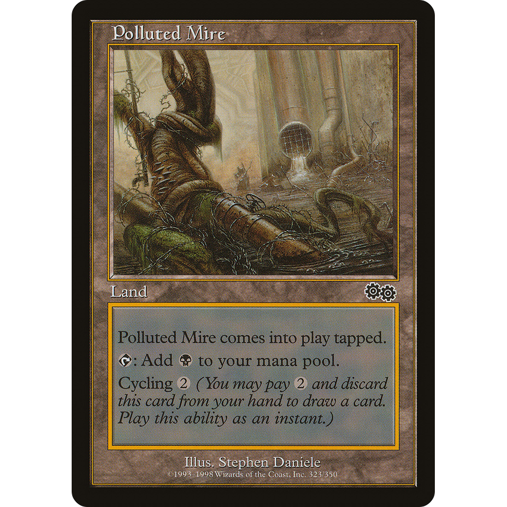 Polluted Mire (USG-323) - Urza's Saga