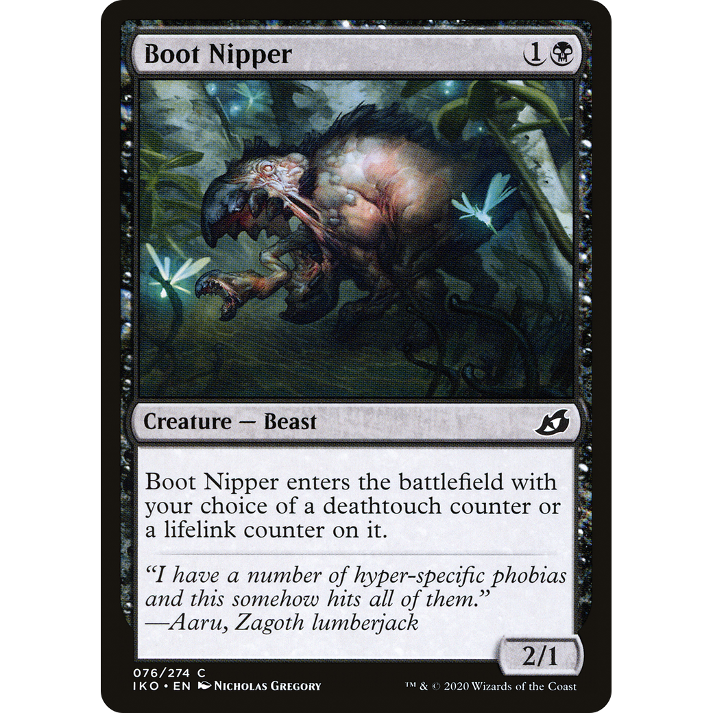 Boot Nipper (IKO-076) - Ikoria: Lair of Behemoths Foil