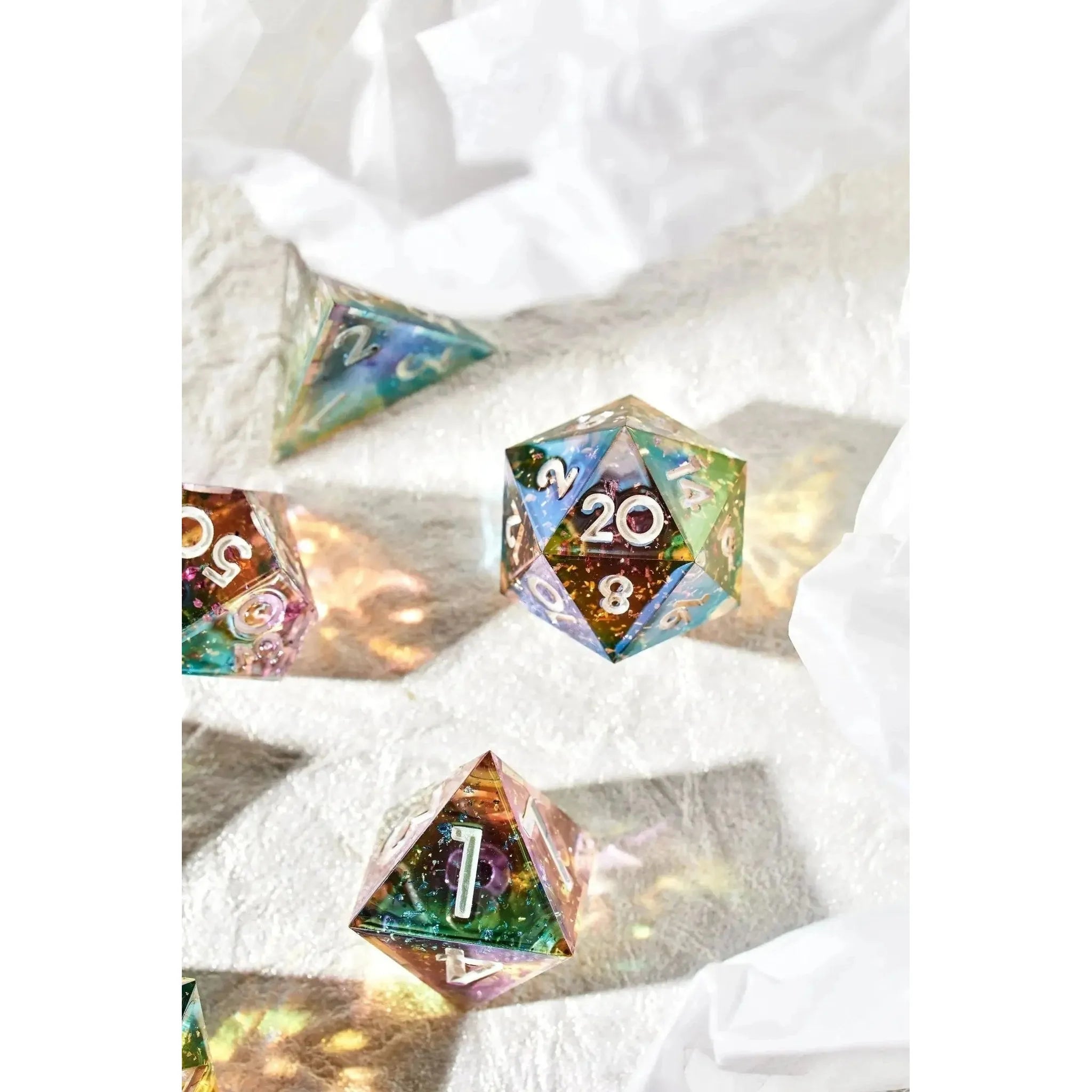 Chroma 7-Piece Iridescent Dice Set