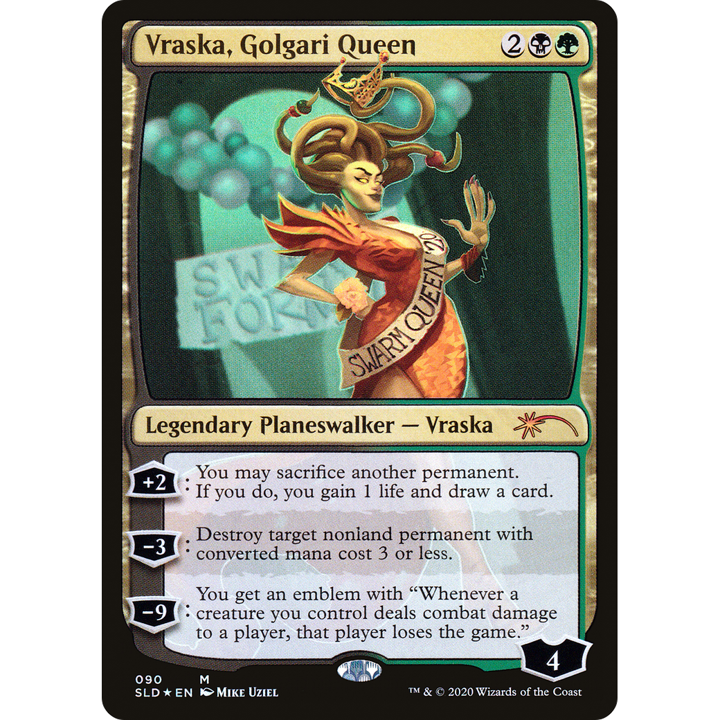Vraska, Golgari Queen (090) (SLD-090) - Secret Lair Drop Foil