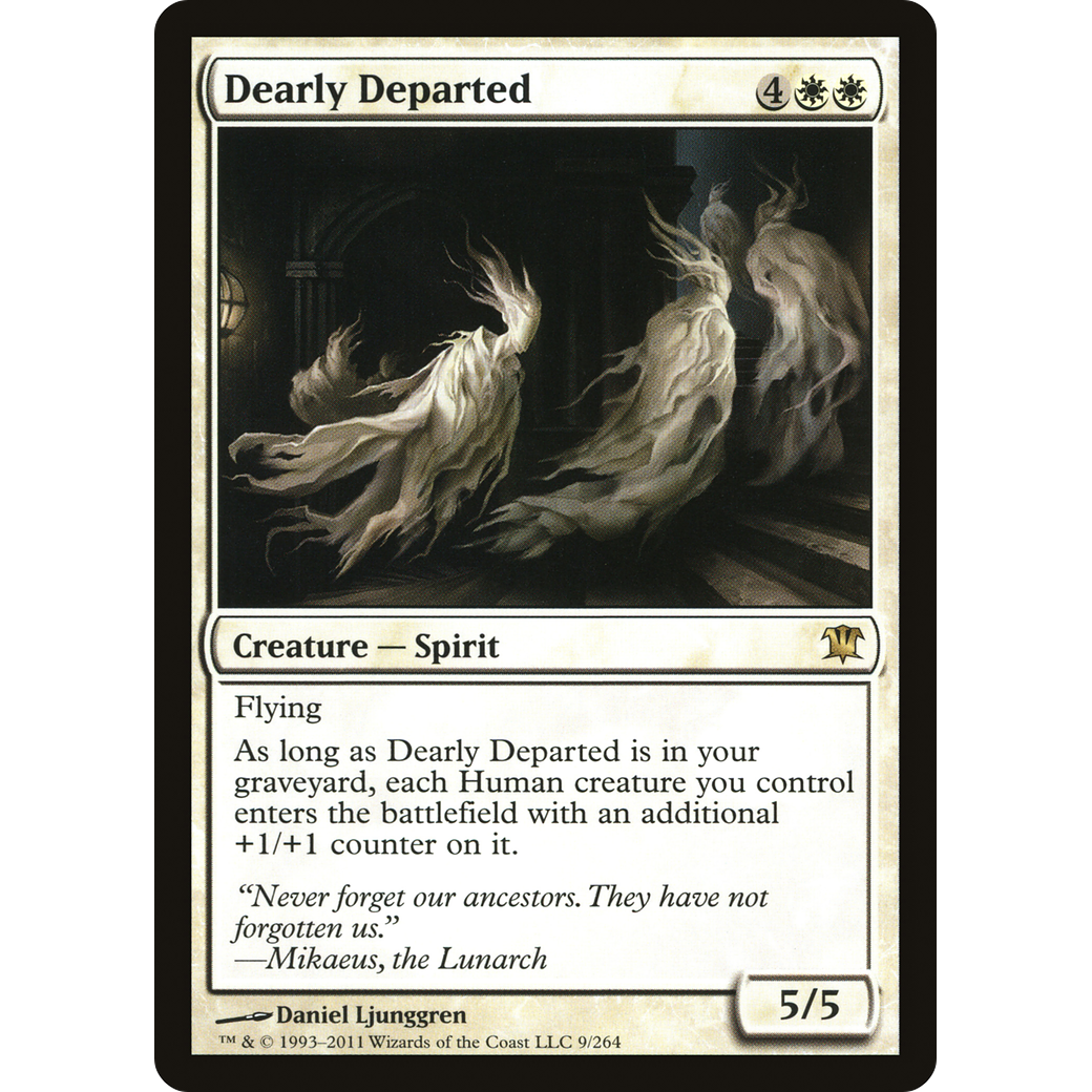 Dearly Departed (ISD-009) - Innistrad Foil