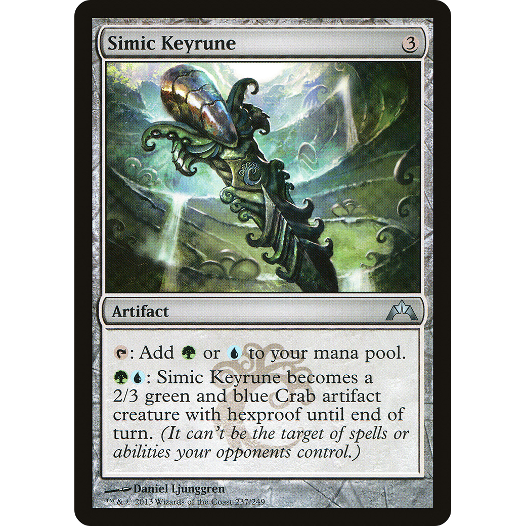 Simic Keyrune (GTC-237) - Gatecrash Foil