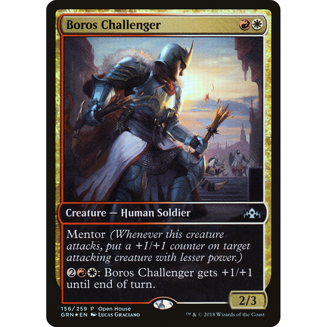 Boros Challenger (OHP-156) - Guilds of Ravnica Promos Foil