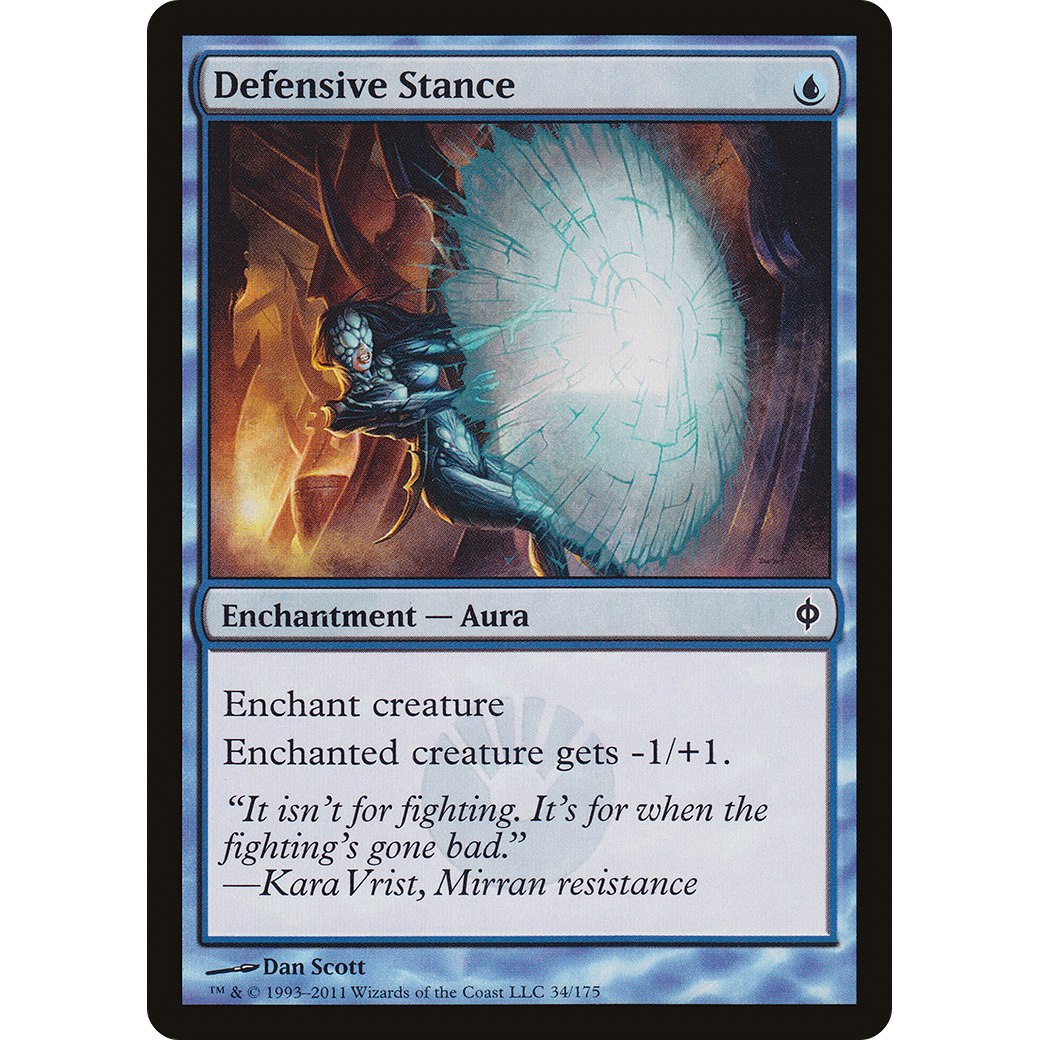 Defensive Stance (NPH-034) - New Phyrexia