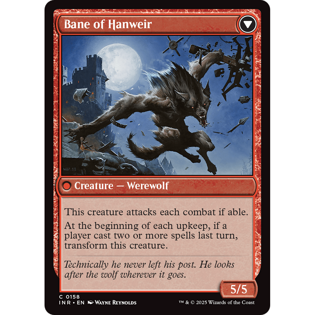 Hanweir Watchkeep // Bane of Hanweir (INR-158) - Innistrad Remastered