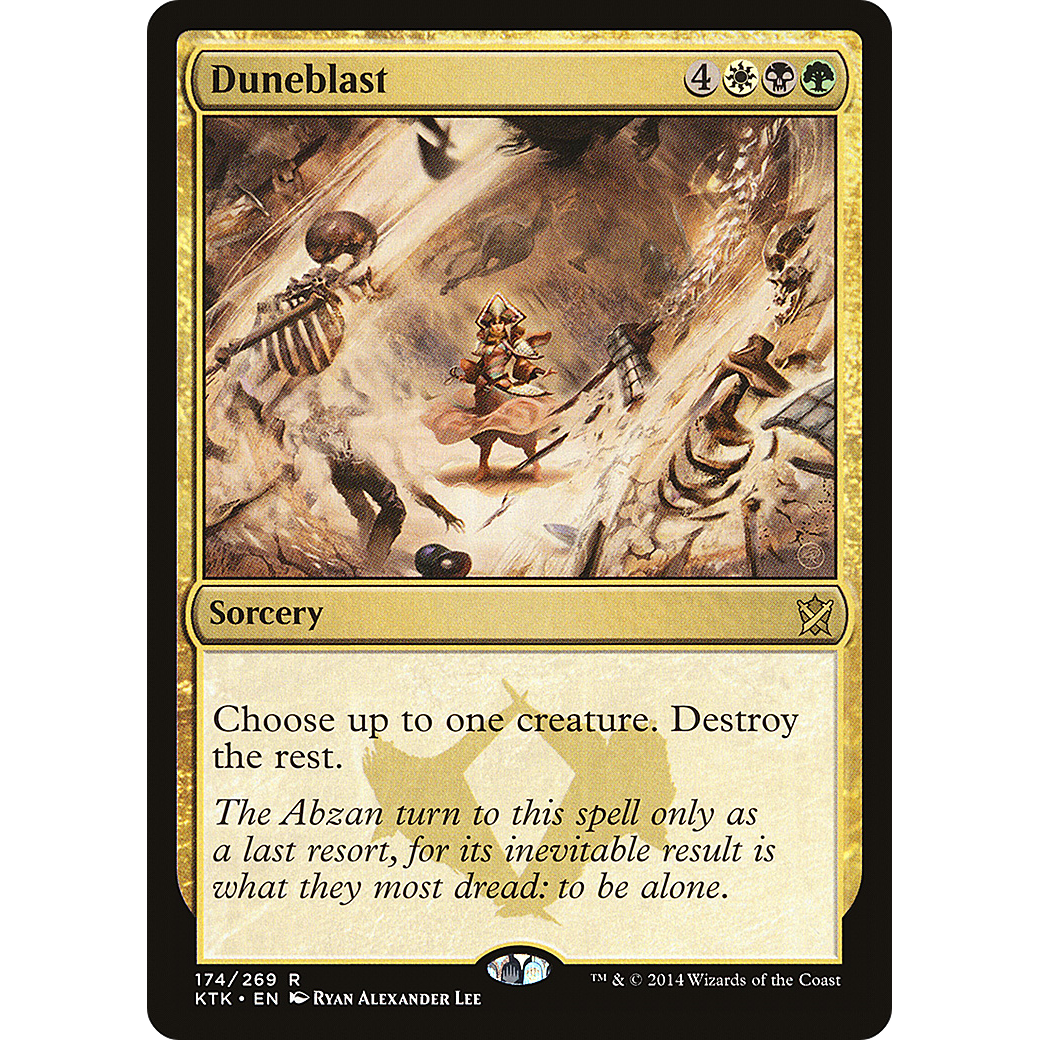 Duneblast (KTK-174) - Khans of Tarkir