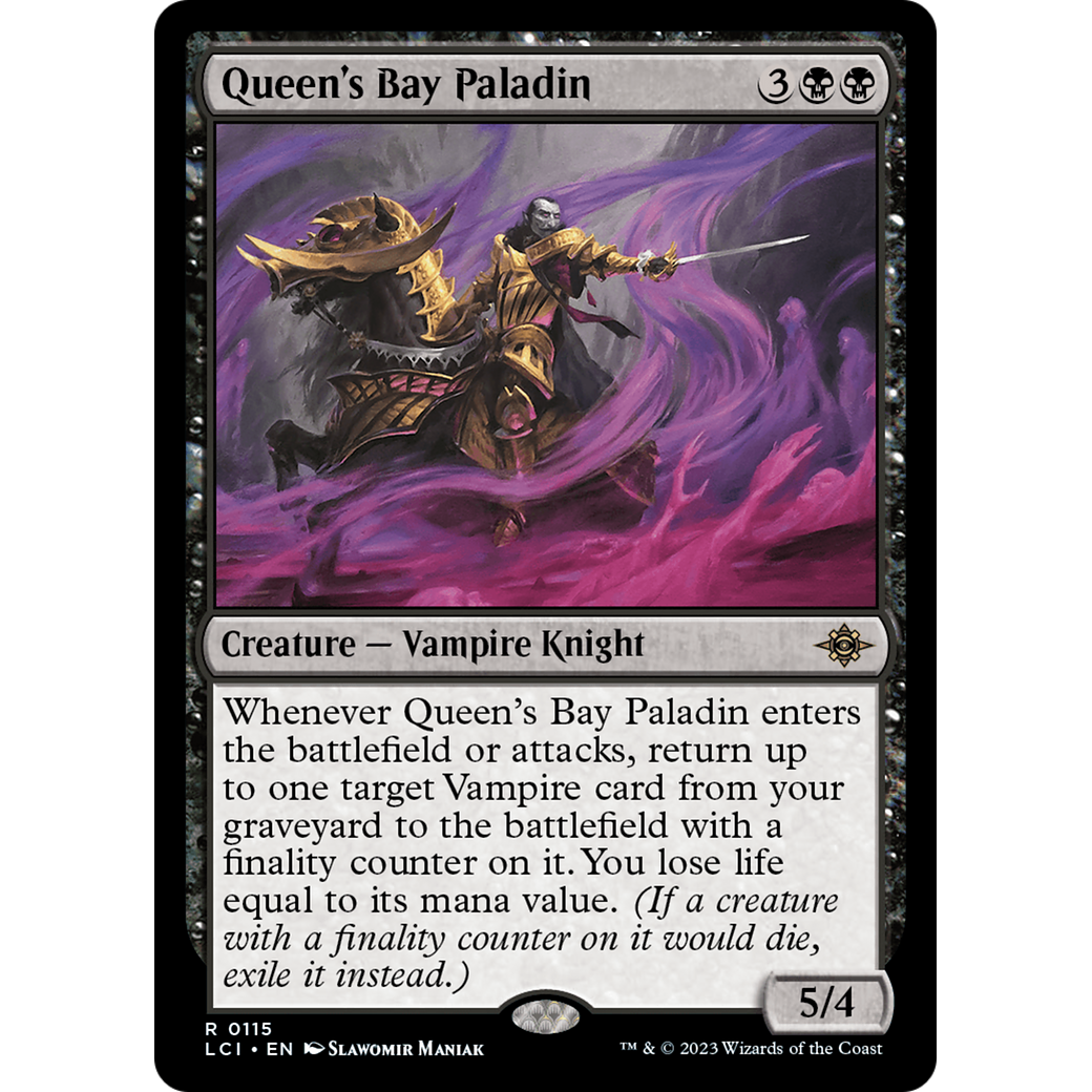 Queen's Bay Paladin (LCI-115) - The Lost Caverns of Ixalan Foil