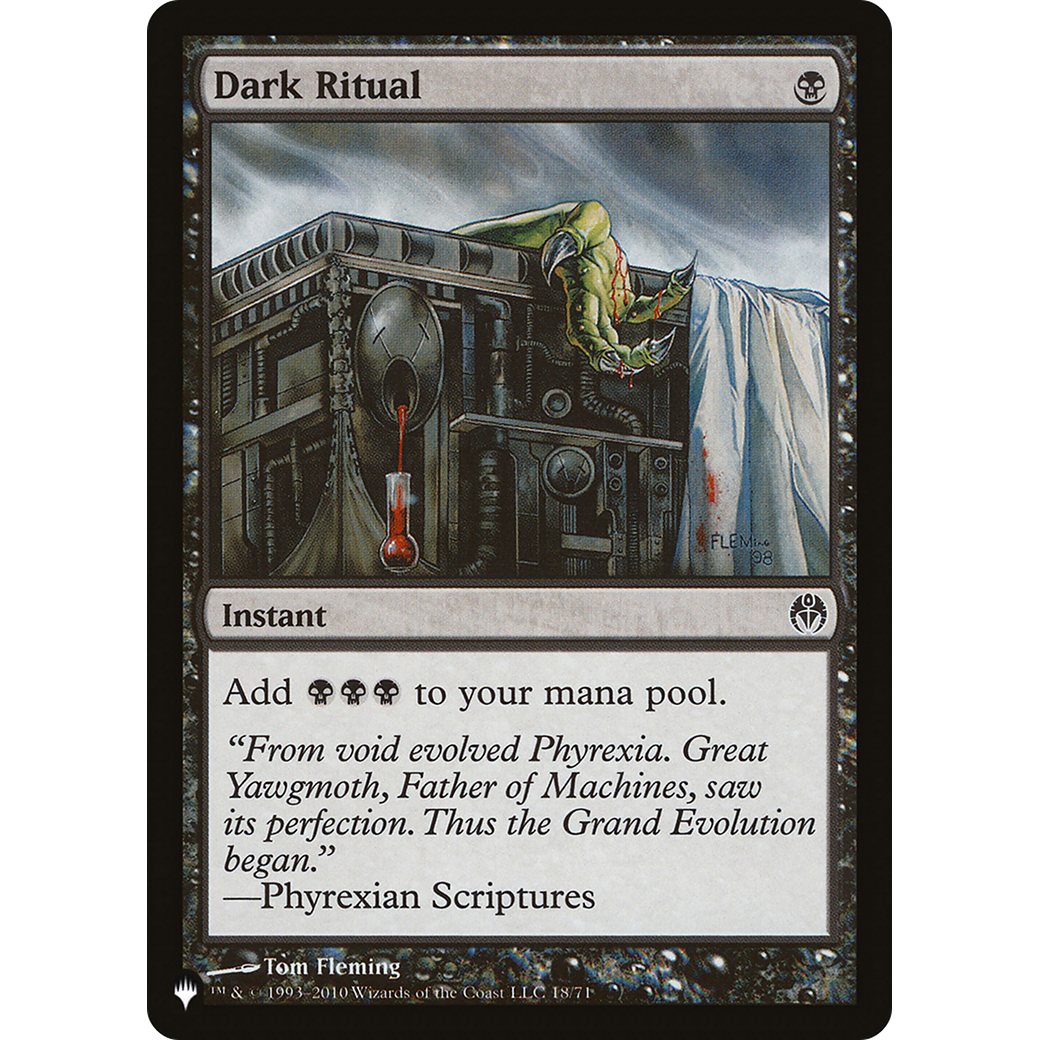 Dark Ritual (DDE) (LIST-18/71) - The List