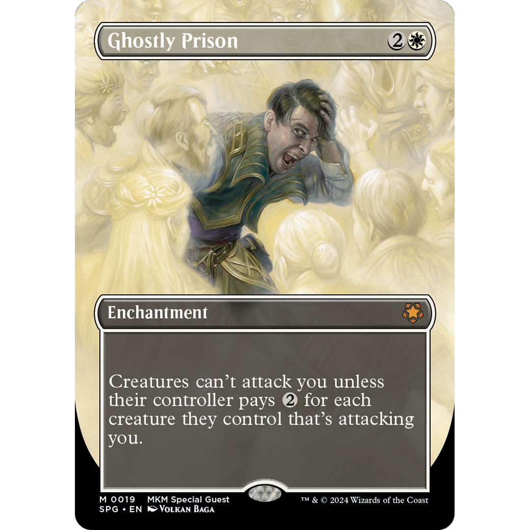 Ghostly Prison (Borderless) (SPG-019) - Special Guests (Borderless) Foil