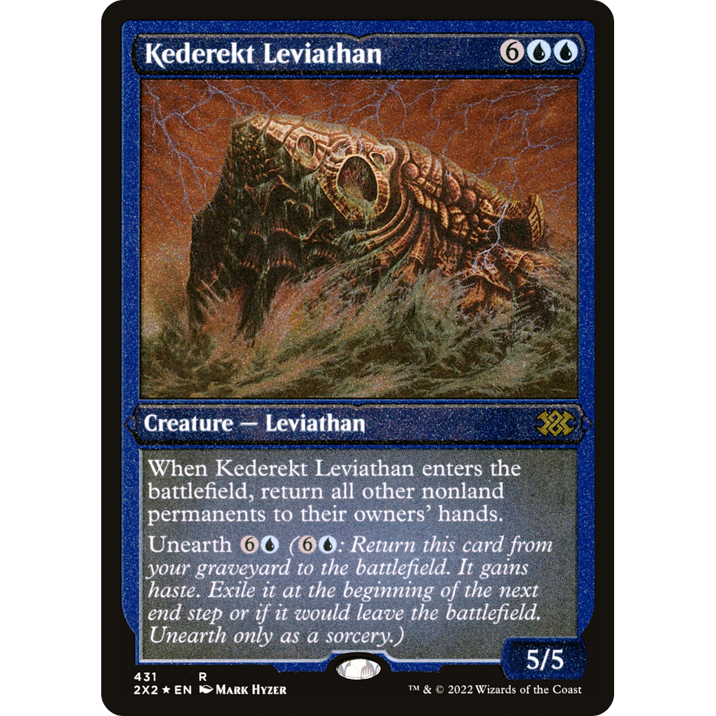 Kederekt Leviathan (Foil Etched) (2X2-431) - Double Masters 2022 Foil