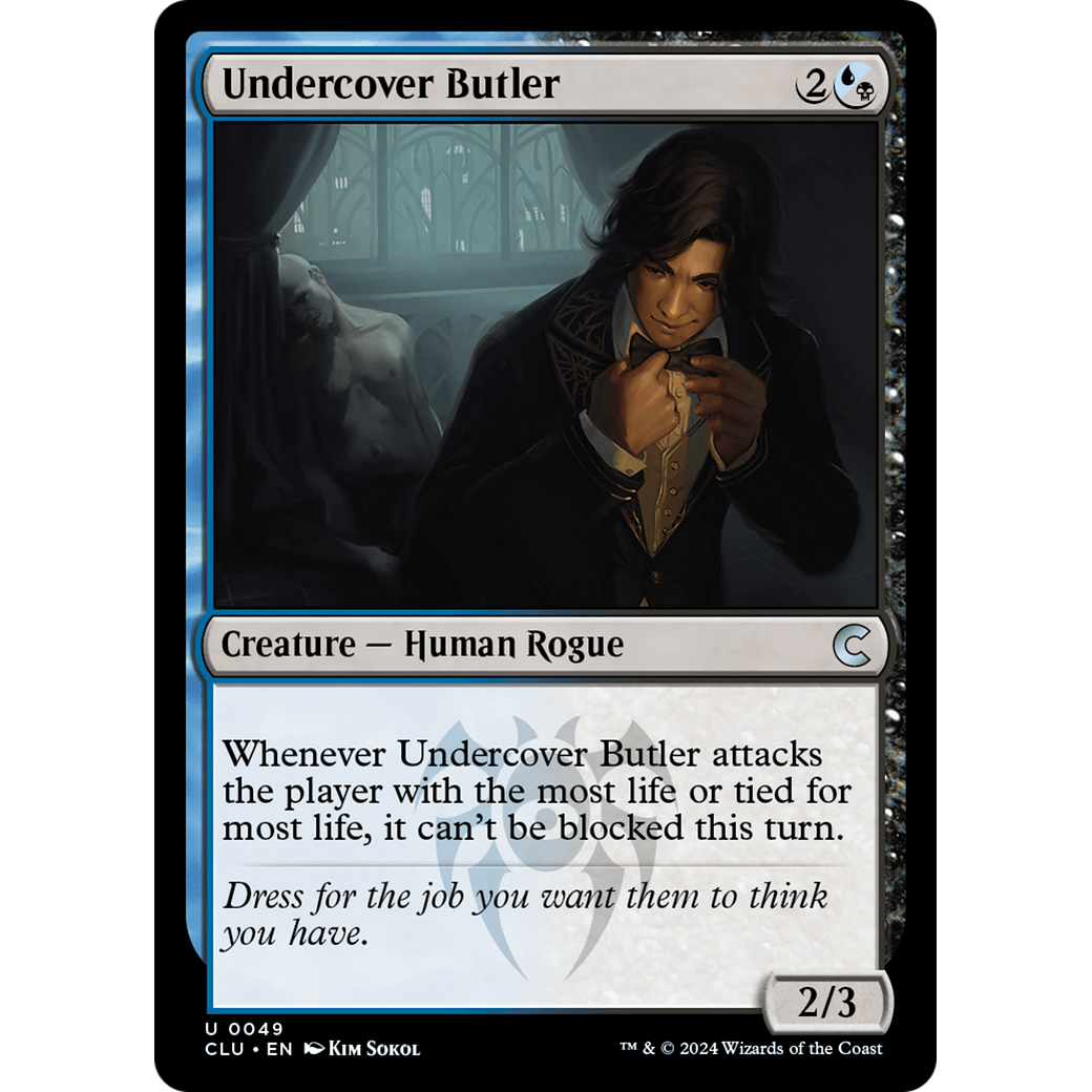 Undercover Butler (CLU-049) - Ravnica: Clue Edition