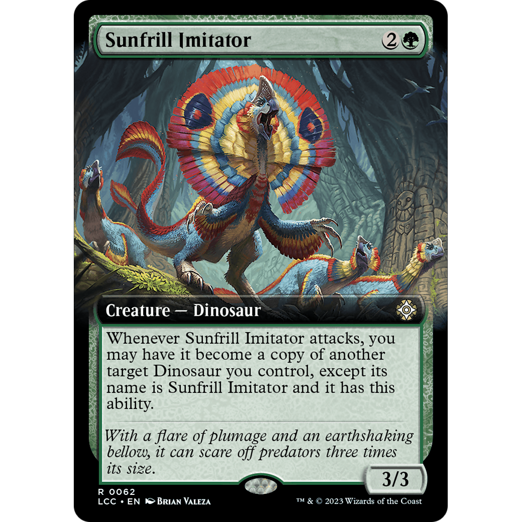Sunfrill Imitator (LCC-062) - The Lost Caverns of Ixalan Commander: (Extended Art)