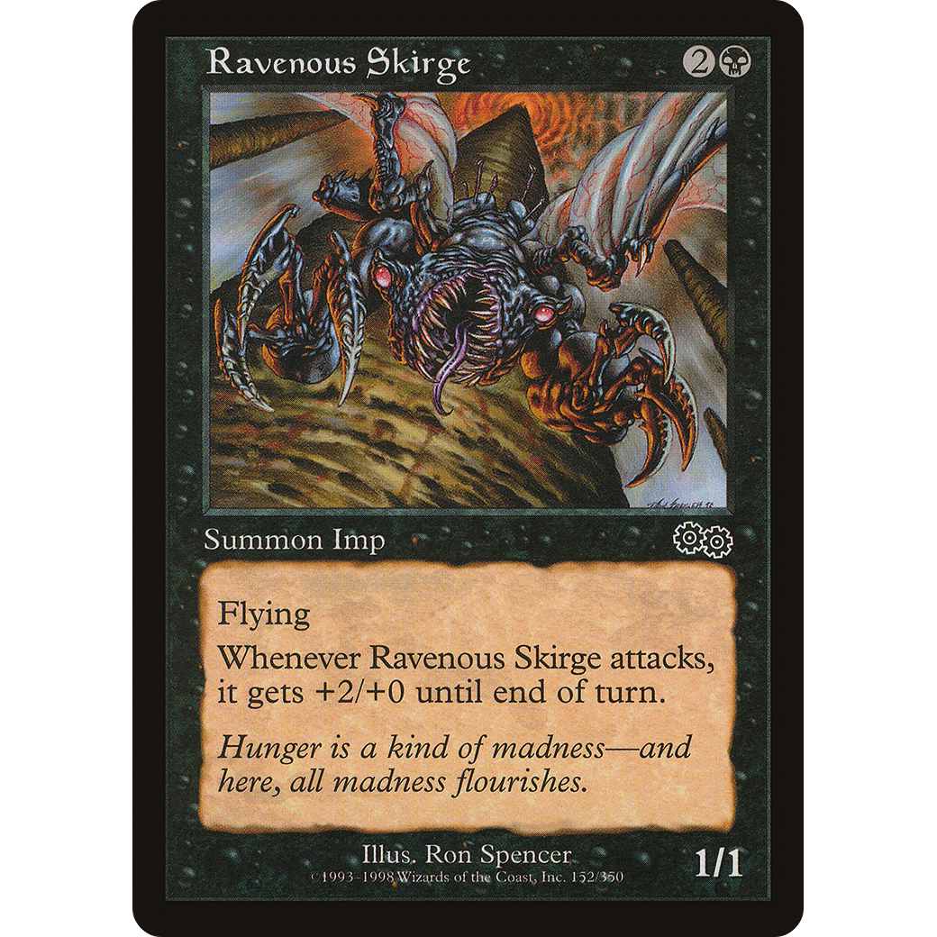 Ravenous Skirge (USG-152) - Urza's Saga
