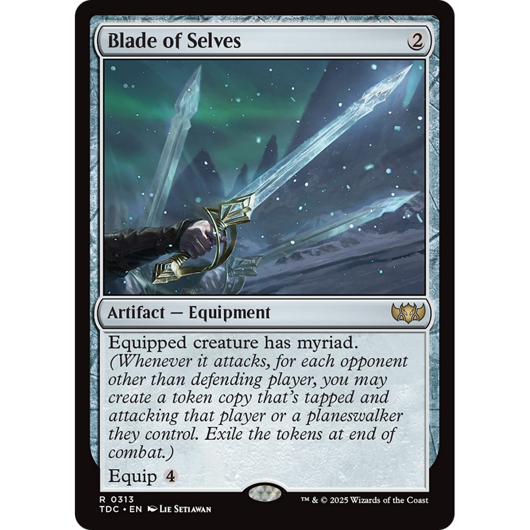 Blade of Selves (TDC-313) - Commander: Tarkir: Dragonstorm