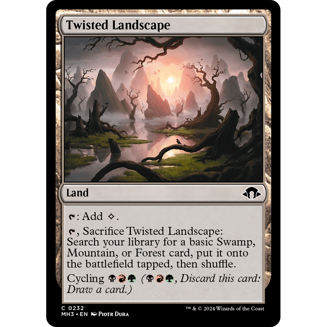 Twisted Landscape (MH3-232) - Modern Horizons 3