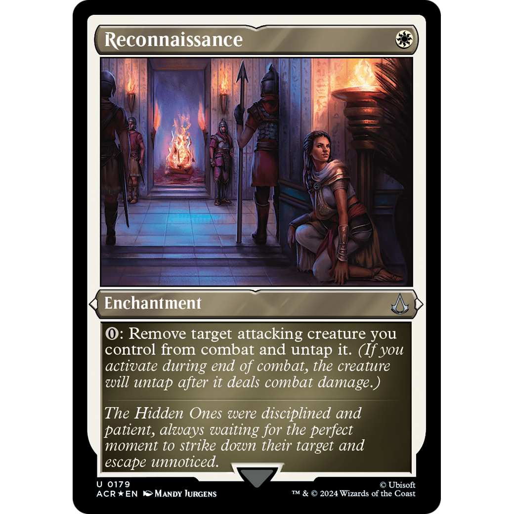 Reconnaissance (ACR-179) - Assassin's Creed Etched Foil