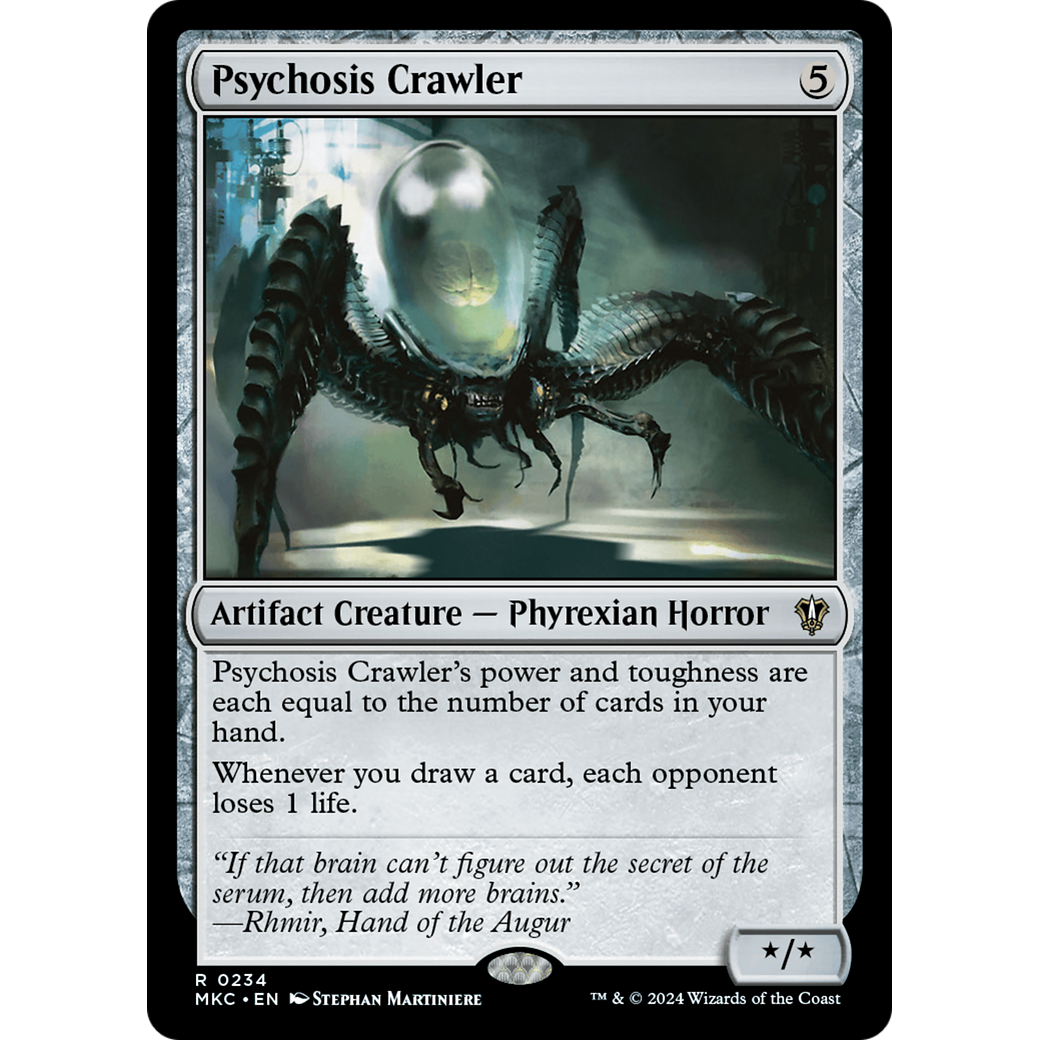 Psychosis Crawler (MKC-234) - Murders at Karlov Manor Commander