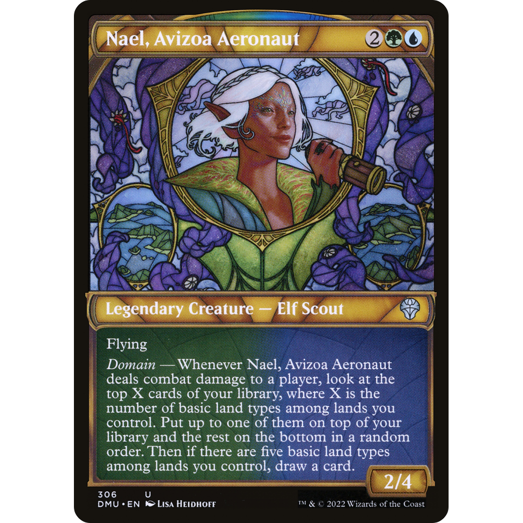 Nael, Avizoa Aeronaut (Showcase) (DMU-306) - Dominaria United: (Showcase) Foil