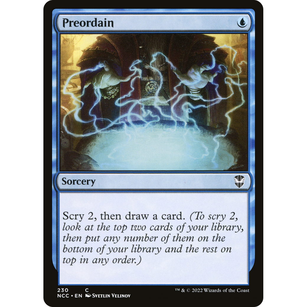 Preordain (NCC-230) - New Capenna Commander