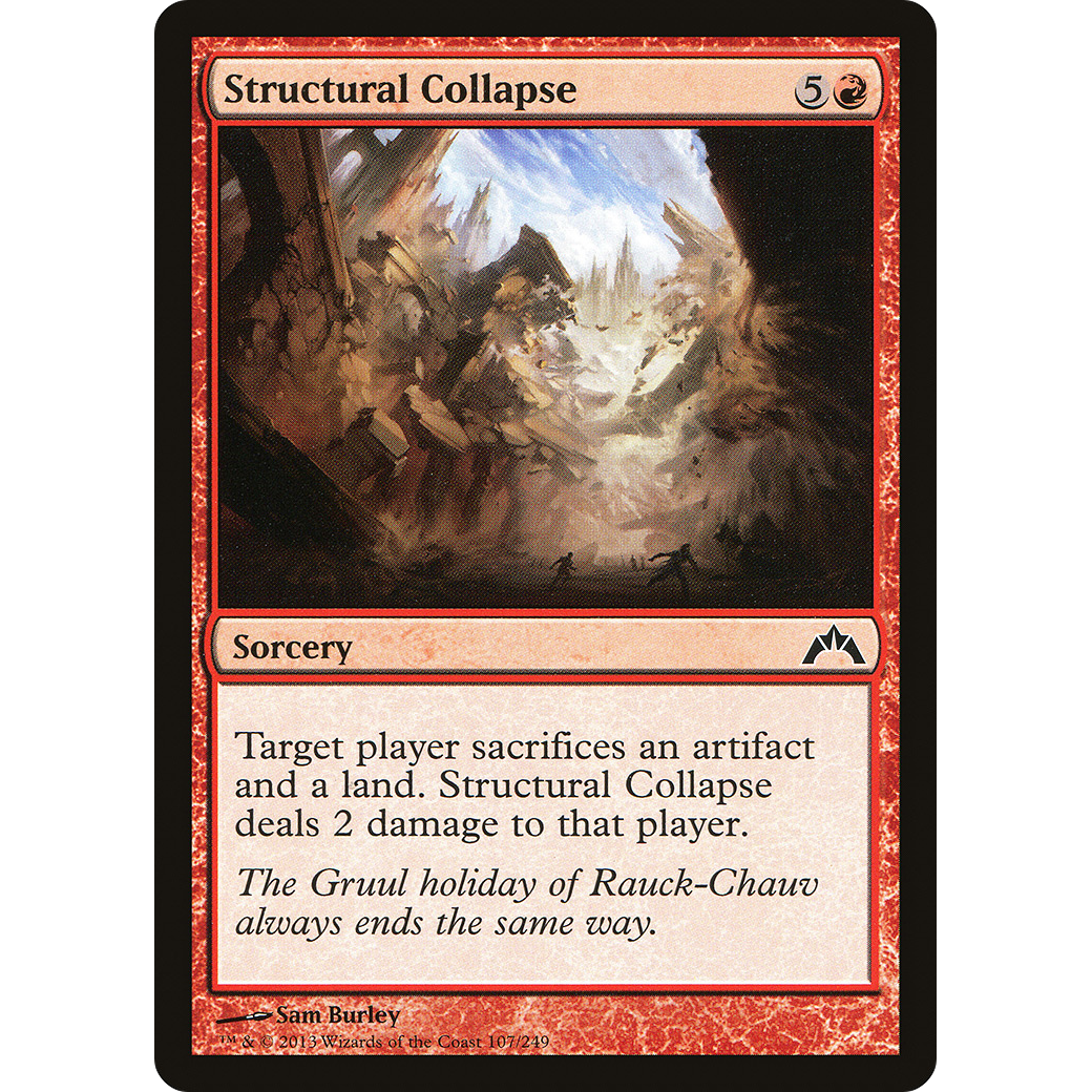 Structural Collapse (GTC-107) - Gatecrash Foil