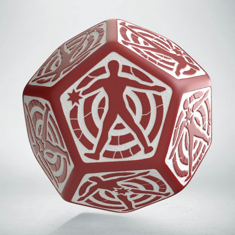 Red D12 Hit Location Dice